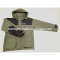 Outdoor Hiking Waterproof fleece Jacket Men's Autumn/Winter Jacket Hooded Windbreakers